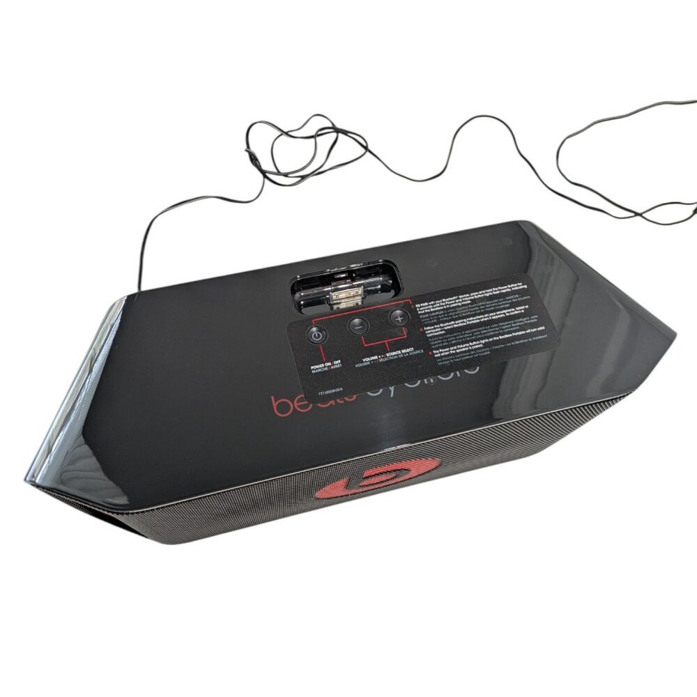 Beats by Dre Beatbox Portable Bluetooth Speaker Tested READ Black Red - Picture 6 of 13